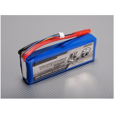 BATERIA TURNIGY 5000MAH LIPO PACK 3S 11.1V 25 / 35C PSYCHO KRUISER / E REVO / SAVAGE / BUGGY ETC 3S 9183